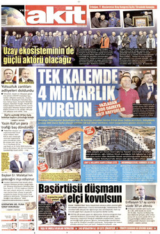 YENİ AKİT 6 Ekim 2026 gazete manşeti