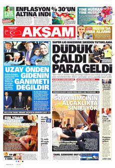 AKŞAM 6 Ekim 2026 gazete manşeti