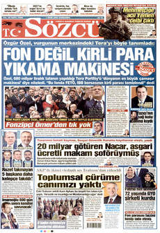 SÖZCÜ 7 Ekim 2026 gazete manşeti