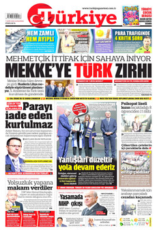 TÜRKİYE GAZETESİ 7 Ekim 2026 gazete manşeti