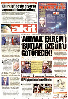YENİ AKİT 7 Ekim 2026 gazete manşeti