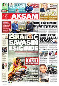 AKŞAM 7 Ekim 2026 gazete manşeti